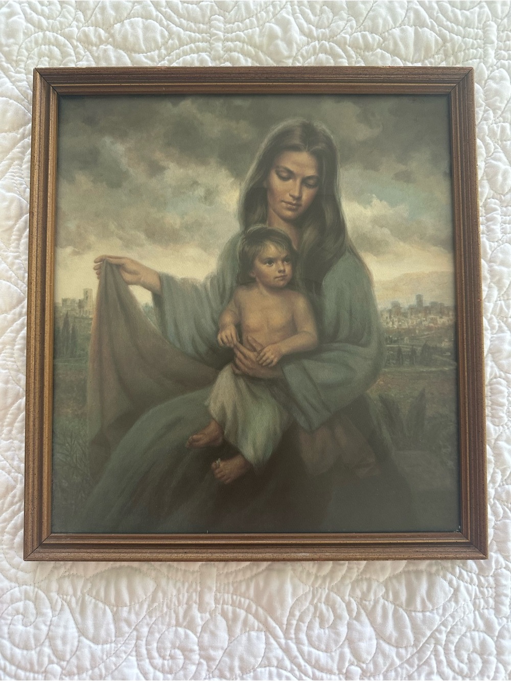 Vintage “The Life Of Christ” Framed Print by Joseph Wallace King